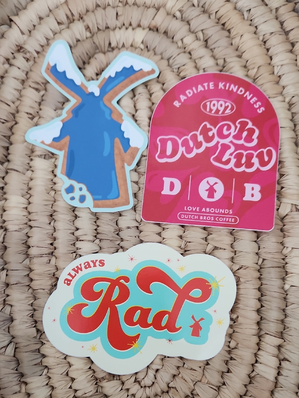 Dutch Brothers Sticker Pack